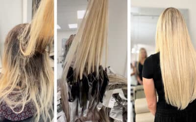 The Blonde + Extension Reset: From Over-Processed to Polished